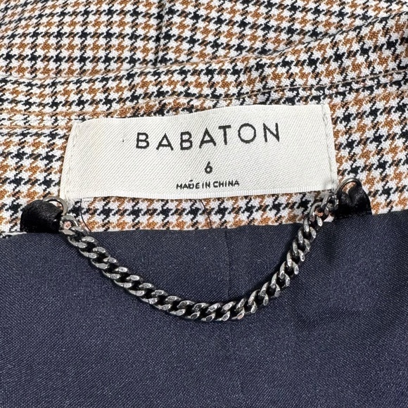 Babaton | 6 | Samuel Double-breasted Blazer | Houndstooth | Business Casual - Picture 5 of 15